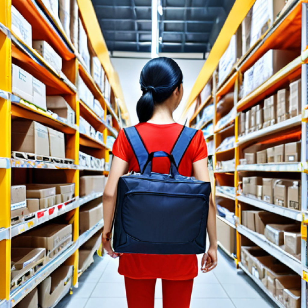 Image Prompt 1: Booming E-commerce and Digital Logistics in Vietnam**